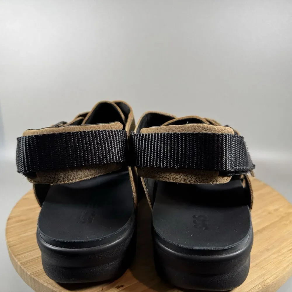 S SAS Men's Endeavor Light Brown Leather Fisherman Sandals‎ Size 15 M NEW